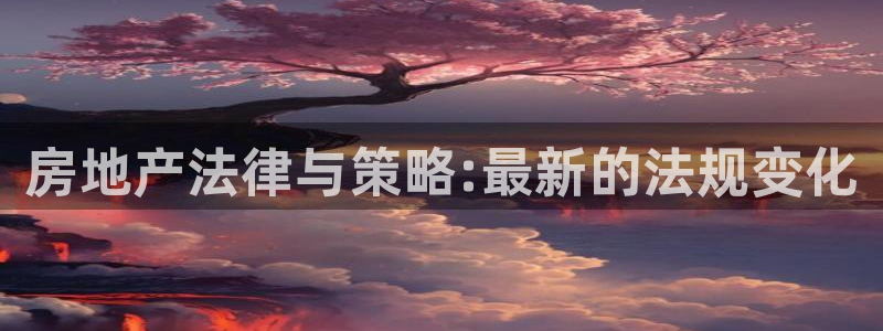 和记官网开户：房地产法律与策略:最新的法规变化