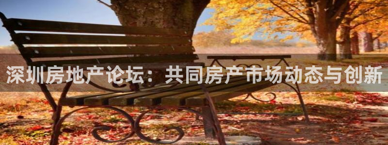 h88和记官网登录：深圳房地产论坛：共同房产市场动态与创新