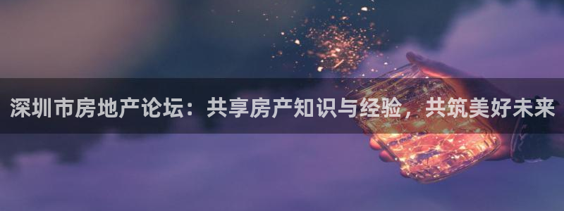 和记3hk官网：深圳市房地产论坛：共享房产知识与经验，共筑美