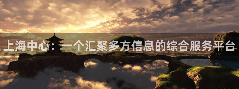和记手机客户端官网：上海中心：一个汇聚多方信息的综合服务平台