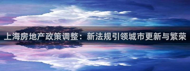 和记怡情官网电话：上海房地产政策调整：新法规引领城市更新与繁