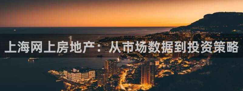 hgc和记官网：上海网上房地产：从市场数据到投资策略